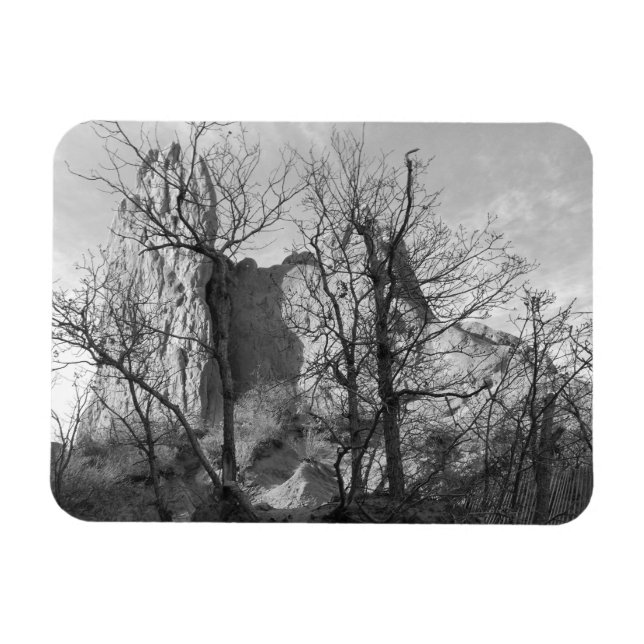 Trädgården Gods Colorado Park Foto Magnet (Horisontell)