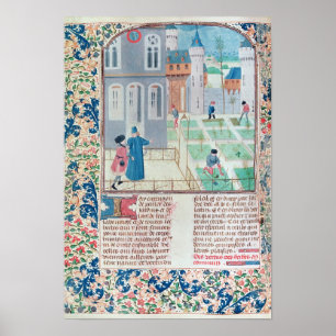 Trädgården, illustration från 'Le Livre des Poster