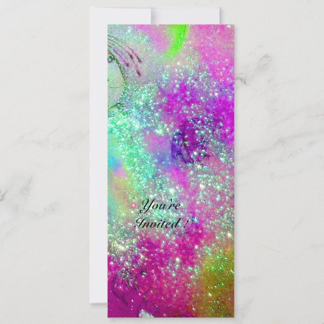 TRÄDGÅRDEN MED DE FÖRSVUNNA SKUGGORNA, MAGISK FJÄR INBJUDNINGAR (Framsida)