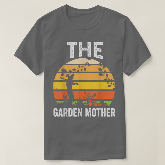 Trädgården Mor är Trädgårds älskare eller  T Shirt (Design framsida)