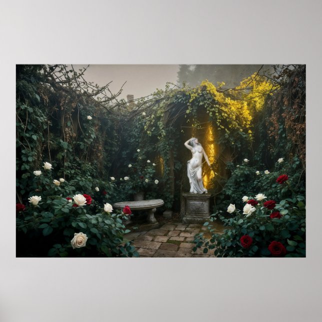 Trädgården Som Tiden Glömde Poster (Framsidan)