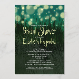 Trädgården tänder inbjudningskort för möhippan