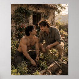 Trädgården vi vårdar | HBTQ-konstprojekt Poster