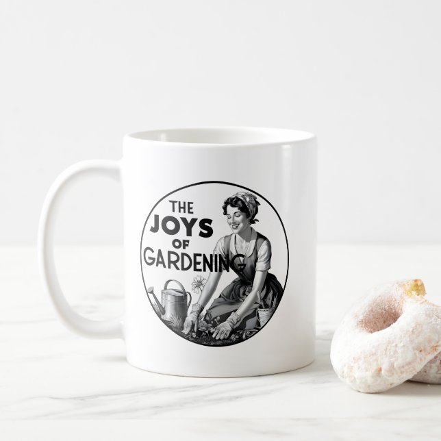 Trädgårdens Glädje Kaffemugg (Med munk)