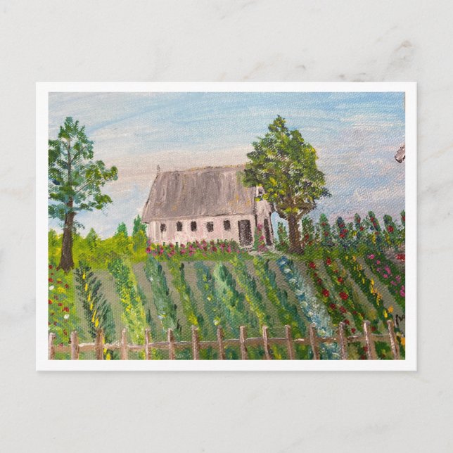 Trädgårdens hus 2000 MEJP Vykort (Framsida)