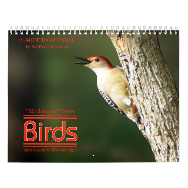 Trädgårdfågelkalender 2nd i serier kalender (Omslag)