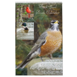 Trädgårdfågelkalender Kalender