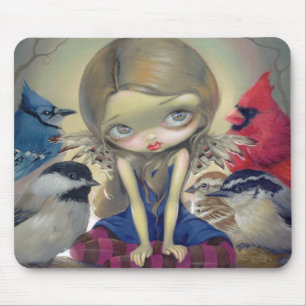 "Trädgårdfåglar" Mousepad Musmatta
