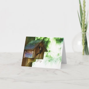 Trädgårdfåglar Notecards Kort