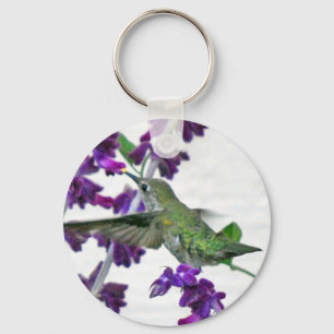 TrädgårdHummingbird Nyckelring