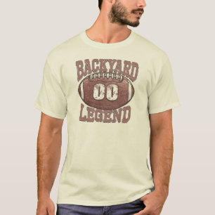 Trädgårdlegendfotboll utrustar t shirt