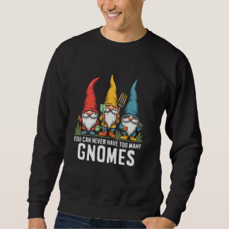 Trädgårds älskare - Garden Gnomes inte en hoarder Lång Ärmad Tröja