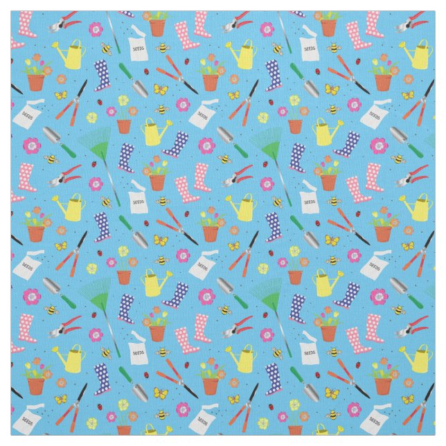 Trädgårds älskare Mönster Tyg (Provkarta)