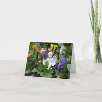 Trädgårds- ängel Notecards Kort