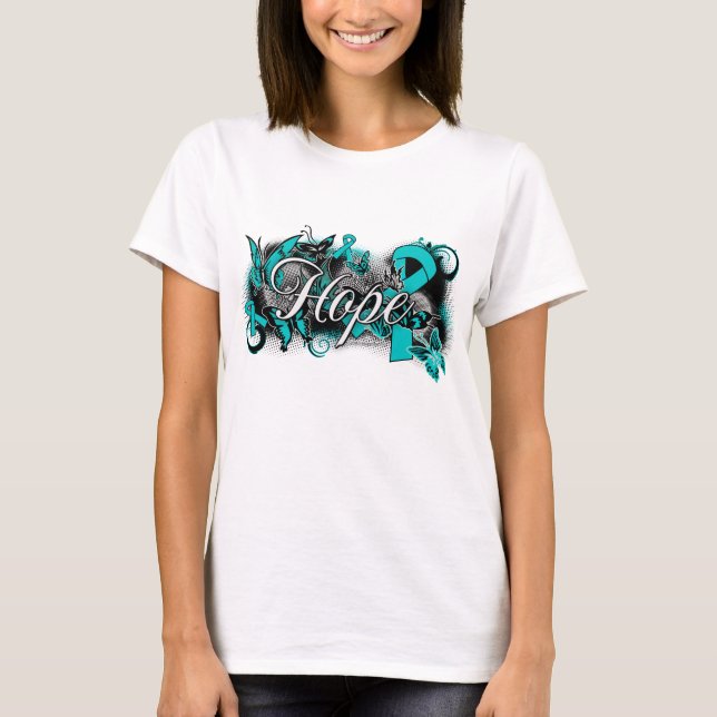Trädgårds- band för PCOS T-shirt (Framsida)