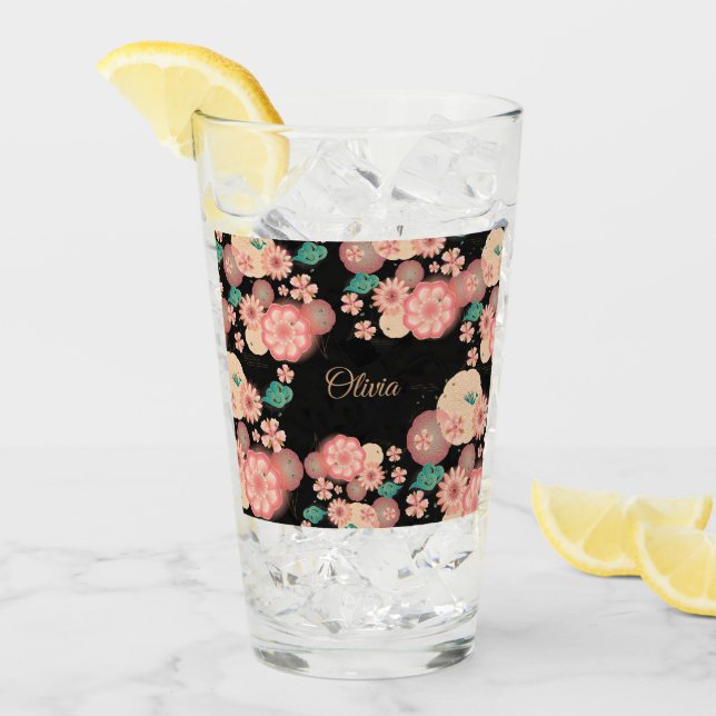 Trädgårds- blom- dekoration Boho för Glaskopp (Framsida Ice)