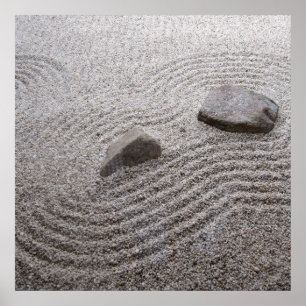 Trädgårds- detalj för Zen Poster