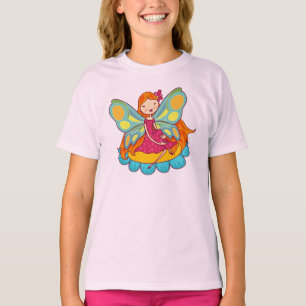 Trädgårds- fe t-shirt