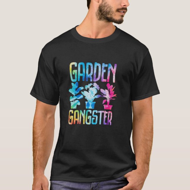 Trädgårds Gangster Växtälskare Stolthet T Shirt (Framsida)