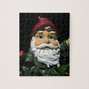 Trädgårds- Gnome för lycklig Pussel