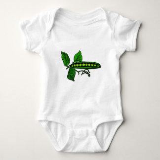 Trädgårds- gröna ärtapoder tee shirt