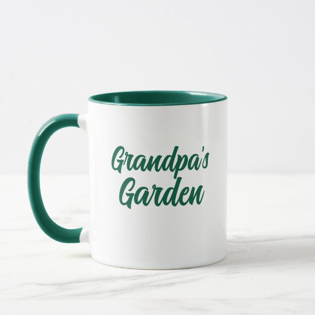 trädgårds kaffemugg (Vänster)