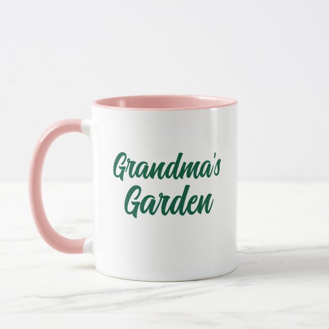 trädgårds kaffemugg (Vänster)
