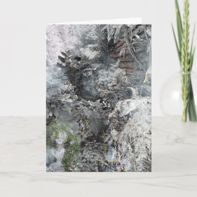 Trädgårds- kort för stad (Framsida)