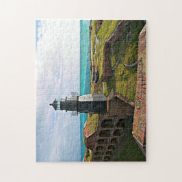 Trädgårds- nyckel- fyr, torra Tortugas Florida Pussel