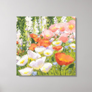 Trädgårds- pastell canvastryck