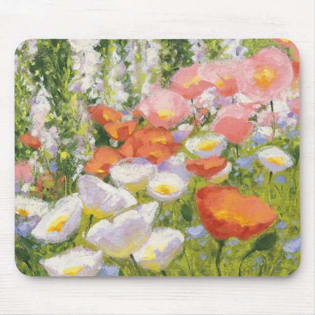 Trädgårds- pastell musmatta (Framsidan)