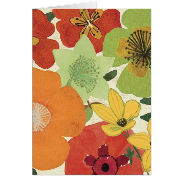 Trädgårds- strålkastare hälsningskort (Framsidan)