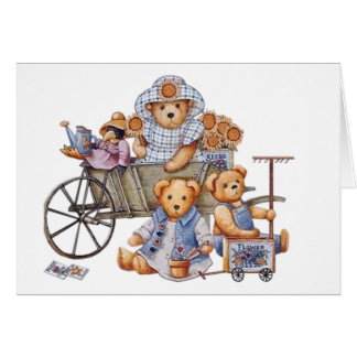 Trädgårds- Time Hälsningskort