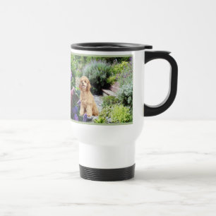 Trädgårds- travel mug för pudel resemugg