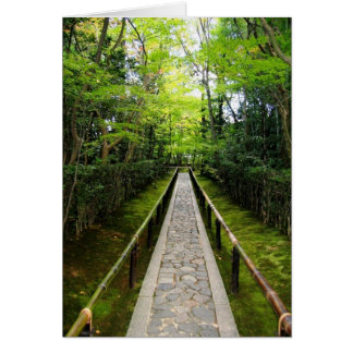 Trädgårds- väg för Zen OBS Kort