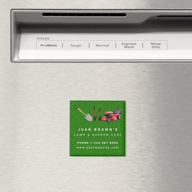 Trädgårdsanläggningsservice | Grönyupvård & Trädgå Magnet (In Situ (Dishwasher))