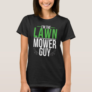 trädgårdsarbete för landskapsvård Gräsmatta Mower T Shirt