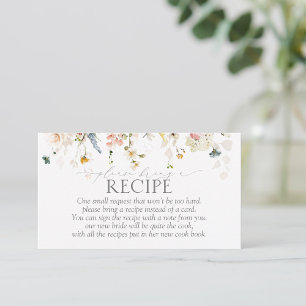 Trädgårdsblomma Vänligen Bifoga Ett Recept Kort Bi