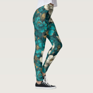 Trädgårdsblommor Athletisk Trädgårdsblommor Fantas Leggings