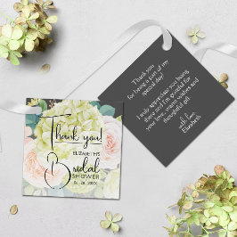 Trädgårdsblommor Bröllopsdusch Brun Gåvor Etiketter