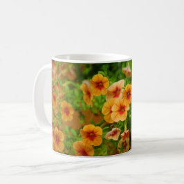 Trädgårdsblommor  kaffemugg