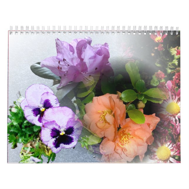 trädgårdsblommor kalender v21 (Omslag)