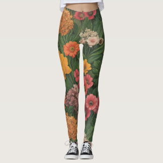 TRÄDGÅRDSBLOMMOR LEGGINGS