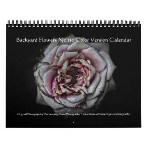 Trädgårdsblommor nr 110 Färgversion Kalender