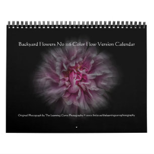 Trädgårdsblommor nr 116 Färgflödesversion Kalender