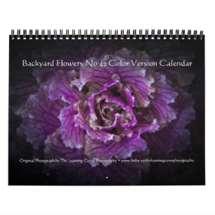 Trädgårdsblommor nr 42 färgversion kalender