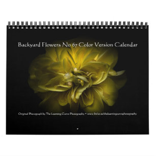 Trädgårdsblommor Nr 67 Färgversion Kalender