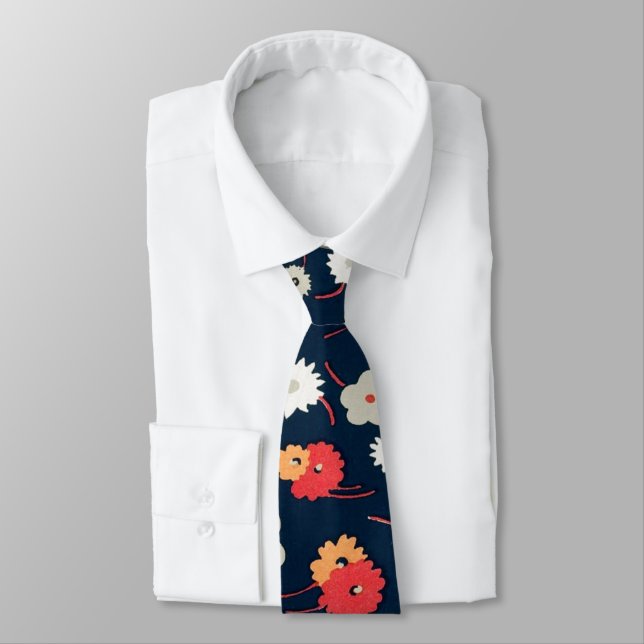 Trädgårdsblommor Slips (Bunden)
