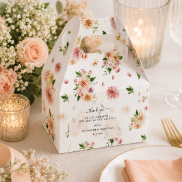 Trädgårdsblommor | Tack för bröllopet Presentaskar