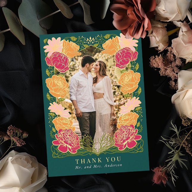 Trädgårdsbröllopet - tack för ditt kort (Skapare uppladdad)